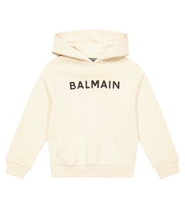 Balmain: Бежевая толстовка 