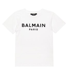 Balmain: Белая футболка