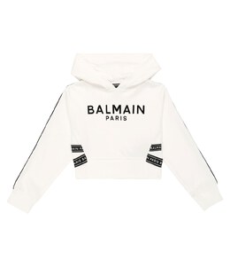 Balmain: Белая толстовка 