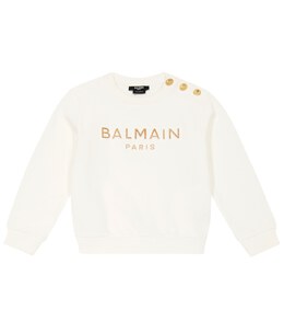 Balmain: Белая толстовка