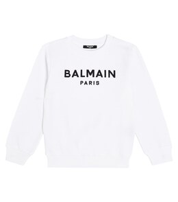 Balmain: Белая толстовка 