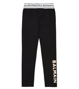 Balmain: Чёрные легинсы 