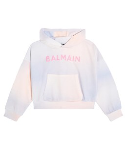 Balmain: Белая толстовка 