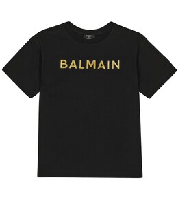 Balmain: Хлопковая футболка 