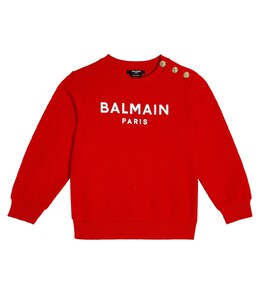 Balmain: Хлопковая толстовка 