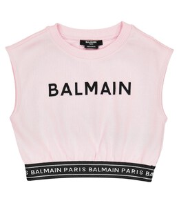 Balmain: Хлопковый жилет 