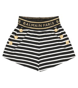 Balmain: Шорты с принтом