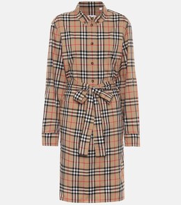 Burberry: Хлопковое платье  Vintage Check