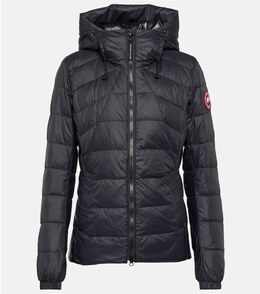 Canada Goose: Пуховик  Abbott с капюшоном