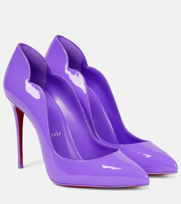 Christian Louboutin: Фиолетовые туфли 