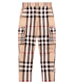 Burberry: Хлопковые брюки  Vintage Check