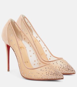 Christian Louboutin: Бежевые туфли 