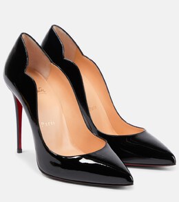 Christian Louboutin: Чёрные туфли  Hot Chick 100