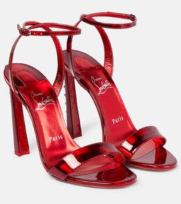 Christian Louboutin: Красные сандалии 