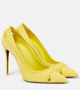 Christian Louboutin: Жёлтые туфли 