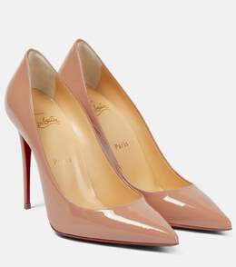 Christian Louboutin: Бежевые туфли  Kate 100