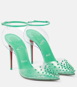 Christian Louboutin: Зелёные туфли 