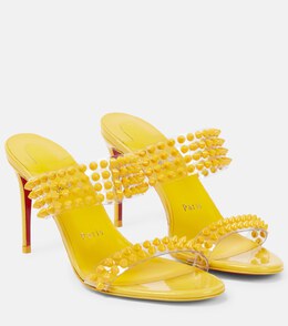 Christian Louboutin: Жёлтые сандалии 