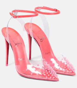 Christian Louboutin: Розовые туфли 