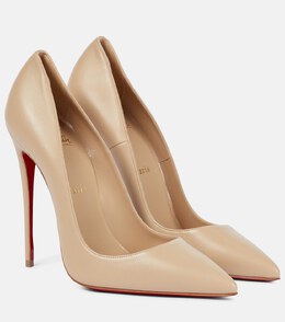 Christian Louboutin: Бежевые туфли  So Kate 120