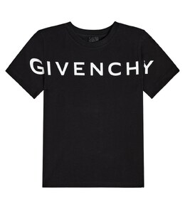 Givenchy Kids: Чёрная футболка