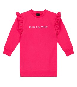 Givenchy Kids: Хлопковое платье 