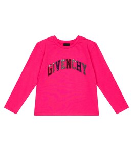 Givenchy Kids: Хлопковая футболка 