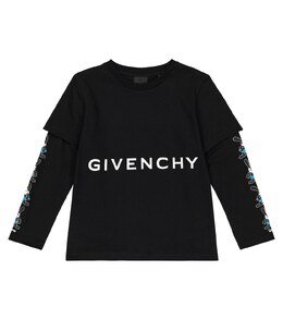 Givenchy Kids: Хлопковая футболка 