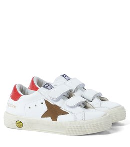 Golden Goose: Белые кроссовки  May