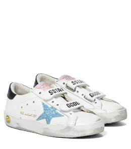 Golden Goose: Белые кроссовки  Old School