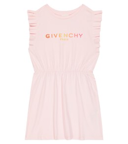 Givenchy Kids: Хлопковое платье 