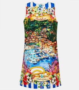 Dolce&Gabbana: Короткое платье Portofino