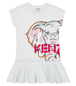 Kenzo: Хлопковое платье 