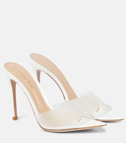 Gianvito Rossi: Белые сандалии  Elle 105