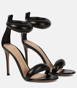 Gianvito Rossi: Чёрные сандалии  Bijoux