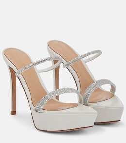 Gianvito Rossi: Белые босоножки 