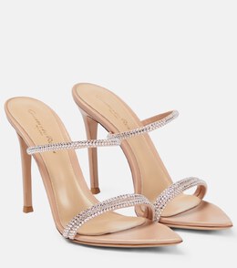 Gianvito Rossi: Розовые сабо 