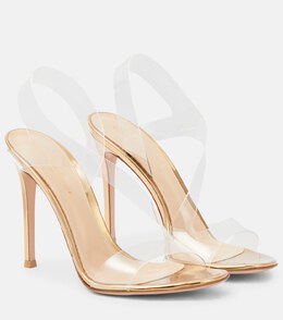 Gianvito Rossi: Золотые сандалии  Metropolis 105