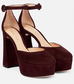 Gianvito Rossi: Фиолетовые туфли 