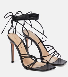 Gianvito Rossi: Чёрные сандалии 