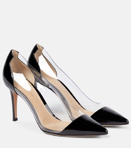 Gianvito Rossi: Чёрные туфли  Plexi 85