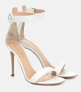 Gianvito Rossi: Белые сандалии  Portofino 105