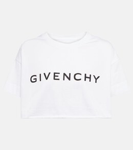 Givenchy: Короткая футболка 