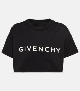 Givenchy: Короткая футболка 