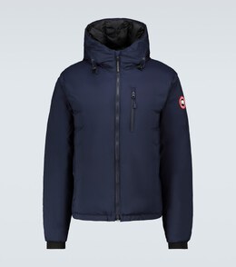 Canada Goose: Пуховик  Lodge с капюшоном