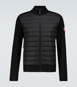 Canada Goose: Чёрная куртка  HyBridge