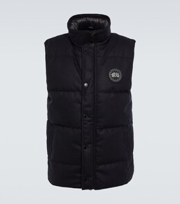 Canada Goose: Синий пуховик Garson