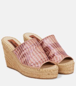 Missoni: Розовые сабо 