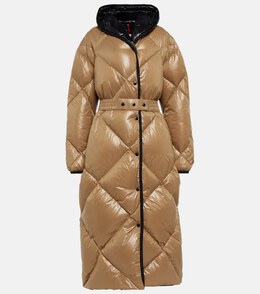 Moncler: Стёганое пальто 