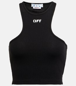 Off-White: Короткий топ 